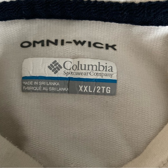 Columbia Omni-wick cream long sleeve shirt size XXL - Picture 4 of 4